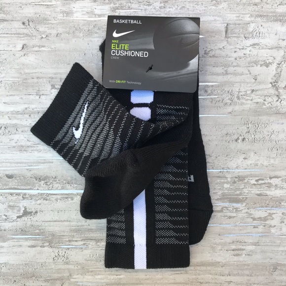 Nike Elite Cushioned Basketball Crew Socks - Picture 7 of 11